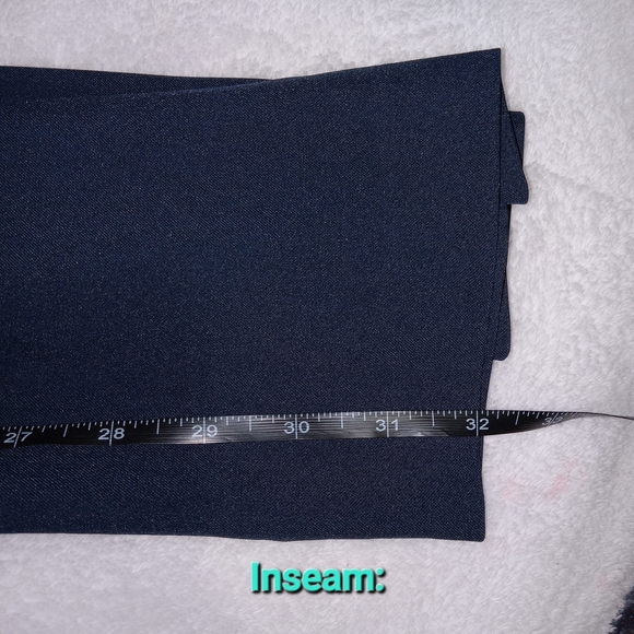 NWT Banana Republic Sculpted Stretch High Rise Straight Pants Sz 6 Prep Navy $90 - Picture 13 of 15